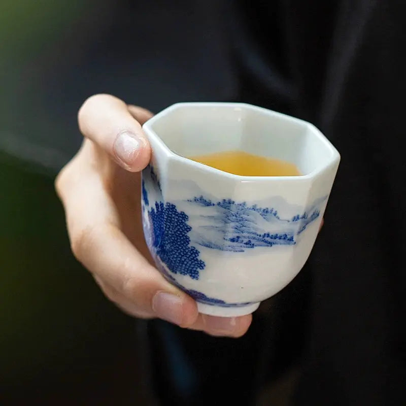Shan Shui - Jing De Zhen Porcelain Teacup zycschina