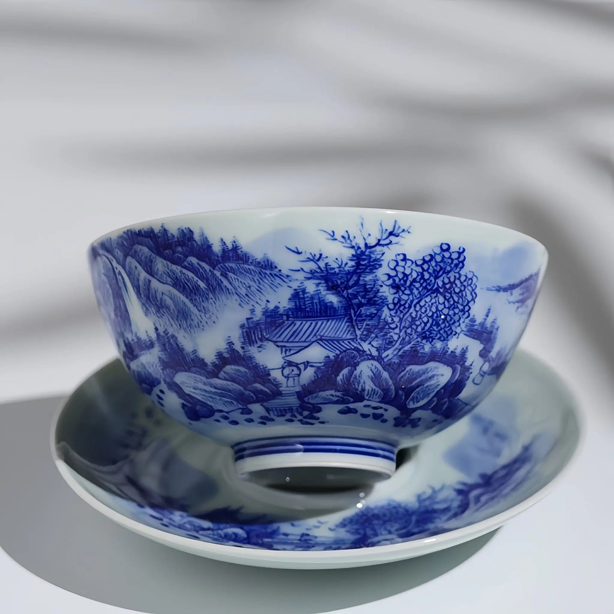 Shan Shui Yuan Bao 140cc - Jing De Zhen Porcelain Giwan zycschina