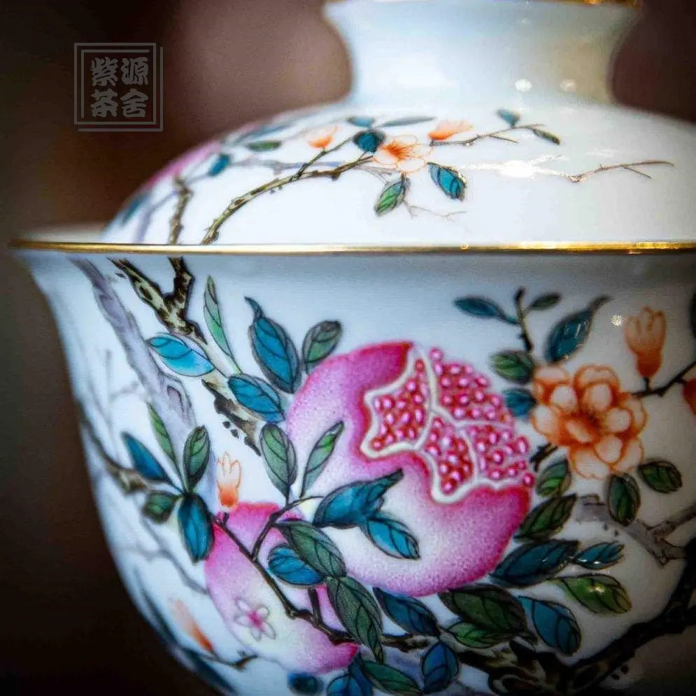 Shi Liu - Jing De Zhen Porcelain Gaiwan zycschina