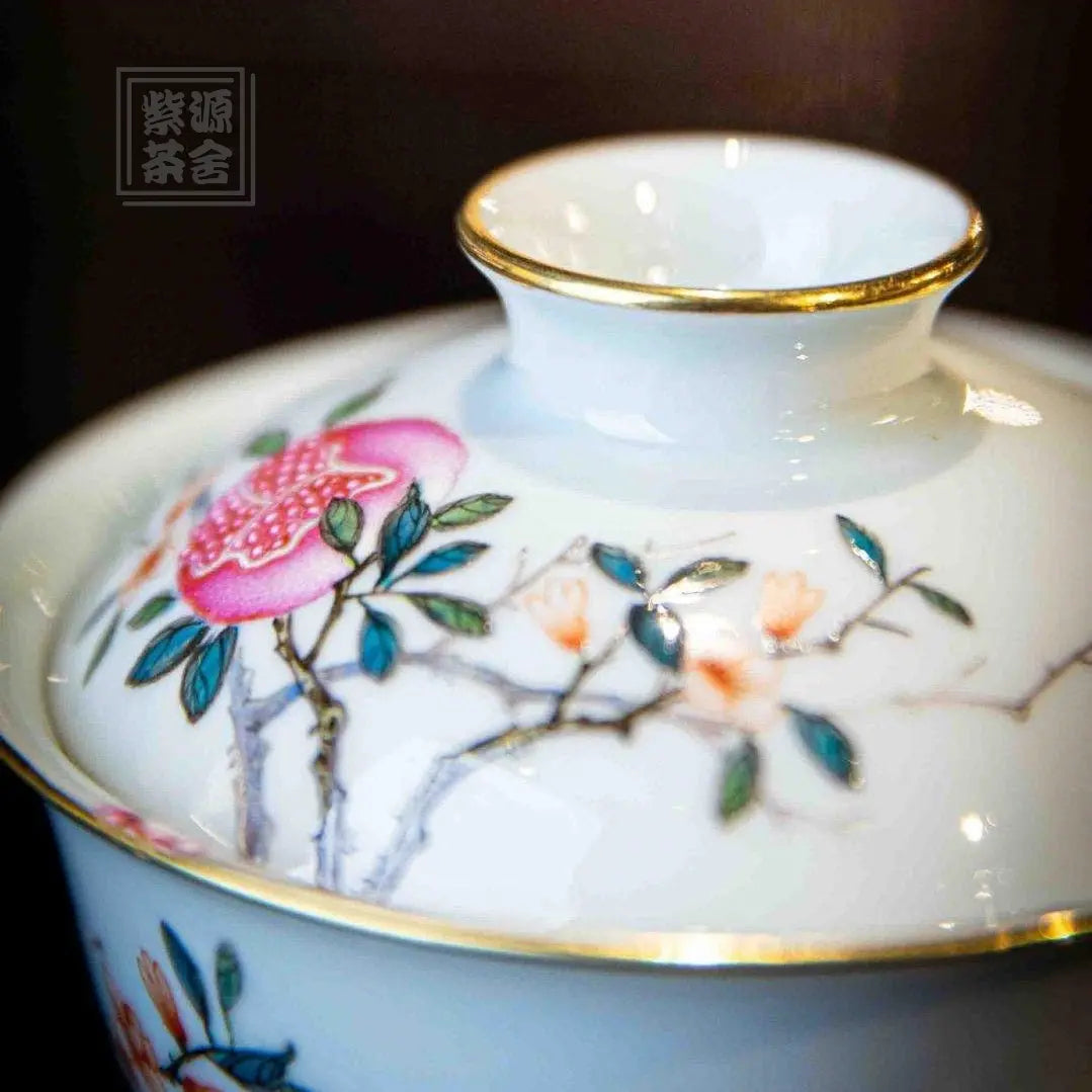 Shi Liu - Jing De Zhen Porcelain Gaiwan zycschina
