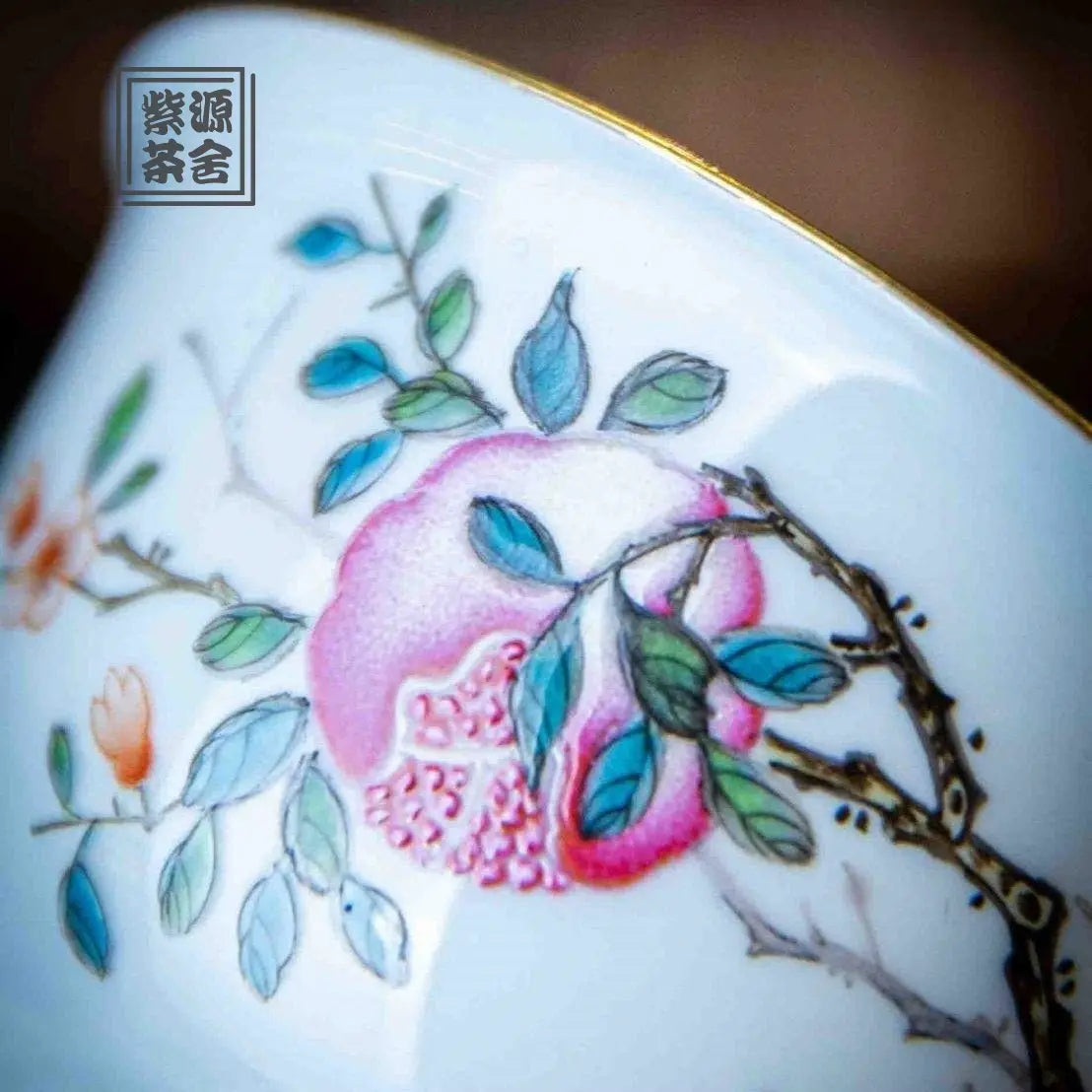 Shi Liu - Jing De Zhen Porcelain Gaiwan zycschina
