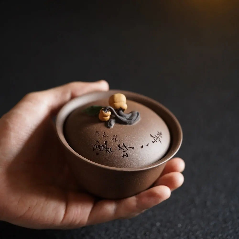Shi Shi Ru Yi 200cc - Yixing Handmade Gaiwan 江苏宜兴
