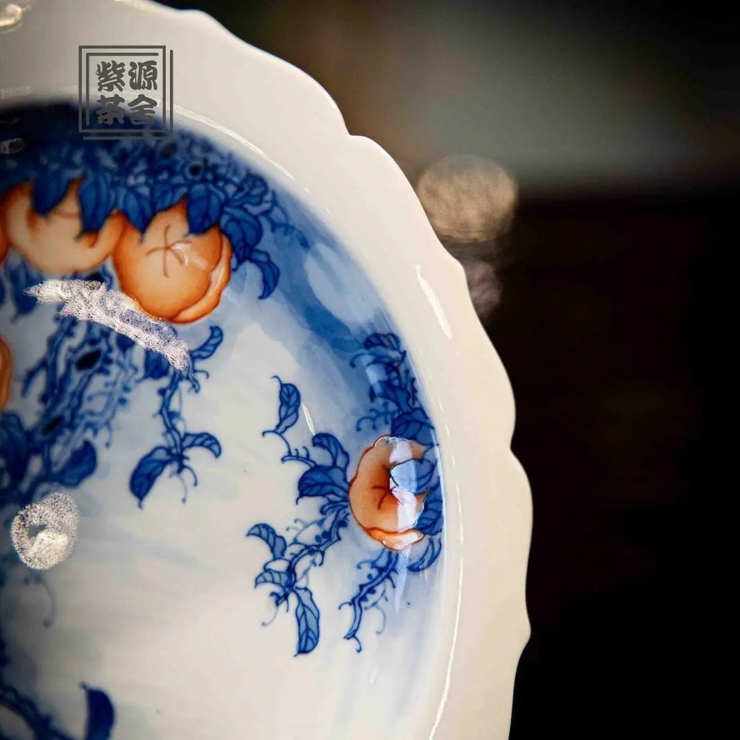 Shi Shi Ru Yi - Jing De Zhen Porcelain Gaiwan zycschina