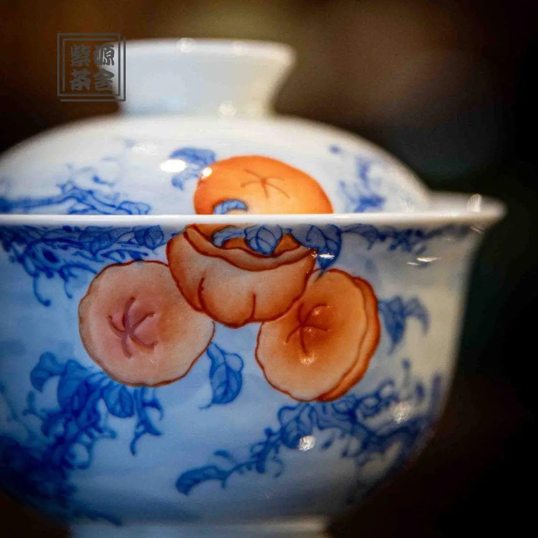 Shi Shi Ru Yi - Jing De Zhen Porcelain Gaiwan zycschina