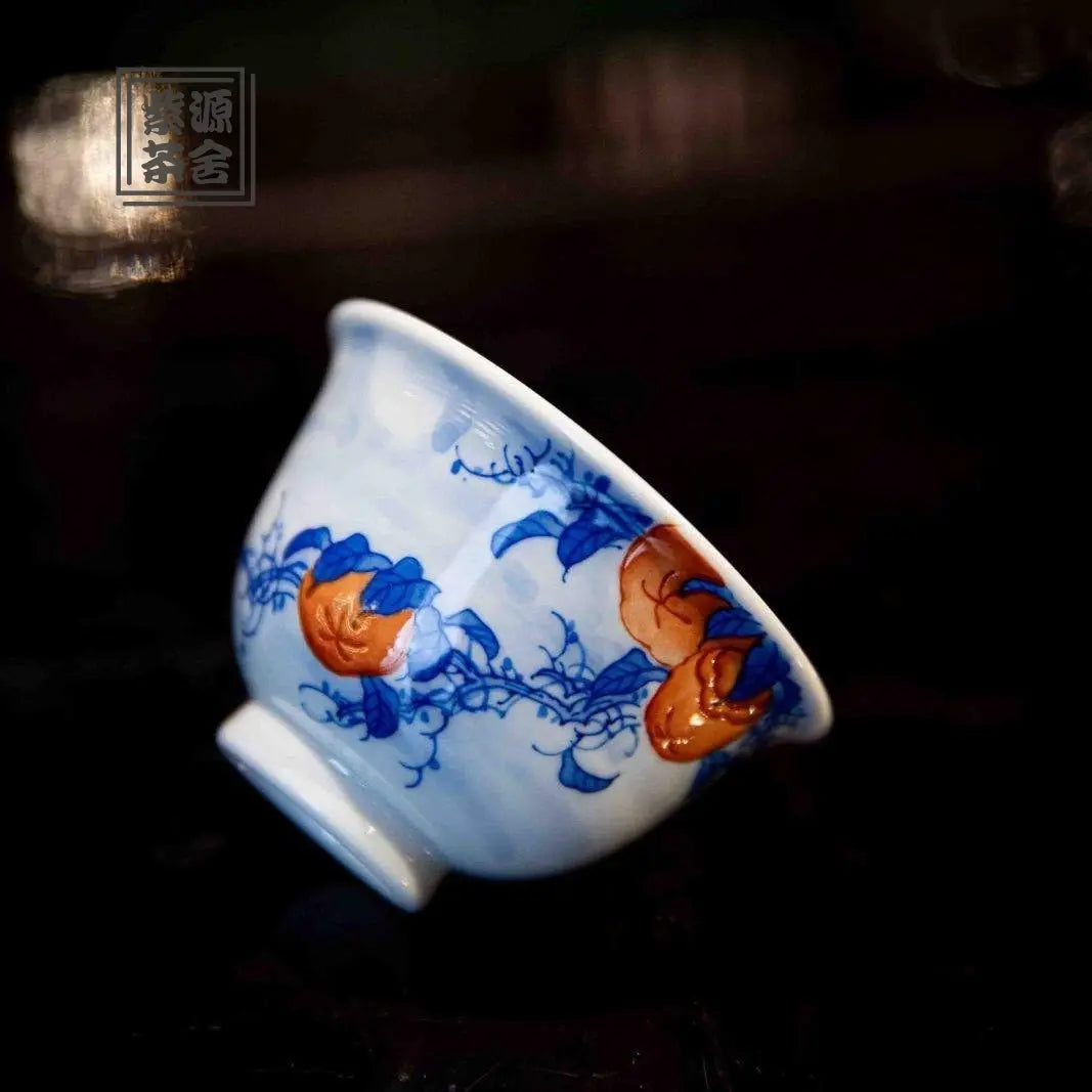 Shi Shi Ru Yi - Jing De Zhen Porcelain Gaiwan zycschina