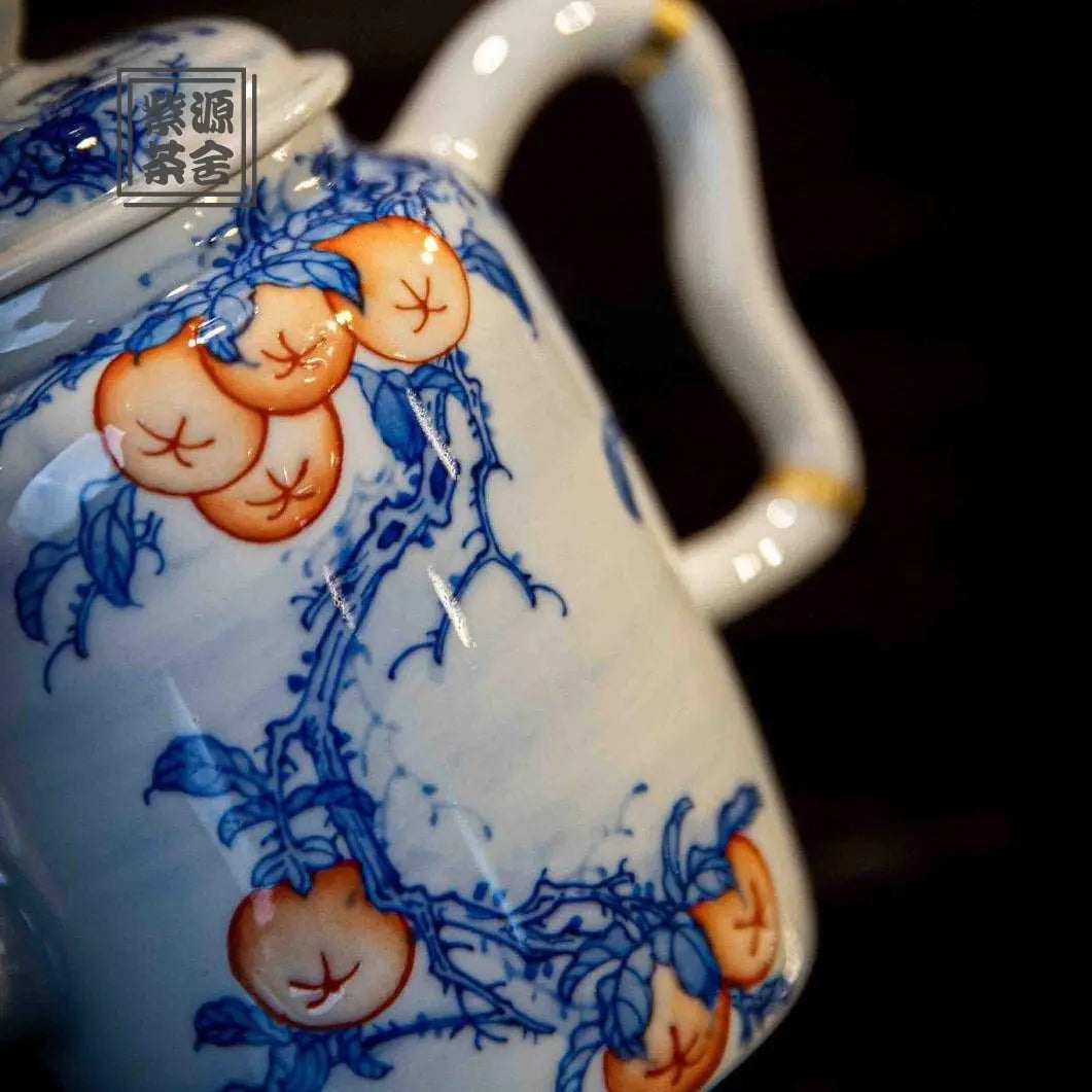 Shi Shi Ru Yi - Jing De Zhen Porcelain Gaiwan zycschina