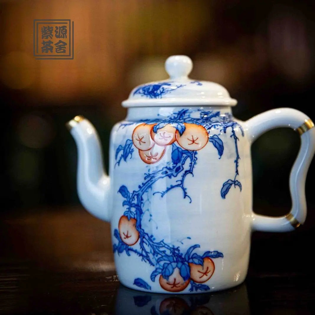 Shi Shi Ru Yi - Jing De Zhen Porcelain Gaiwan zycschina