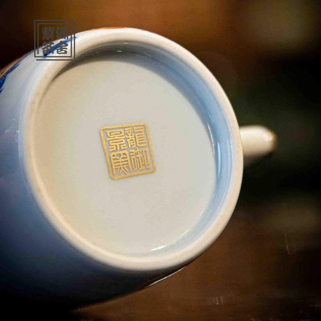 Shi Shi Ru Yi - Jing De Zhen Porcelain Gaiwan zycschina