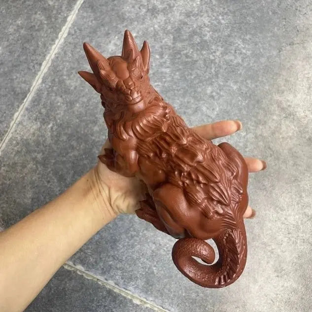 Shou Chai Pi Xiu - Zisha Sculpture 江苏宜兴