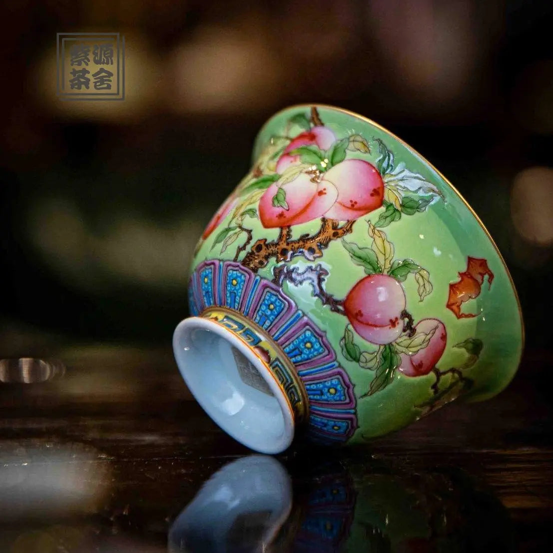 Shou Tao - Jing De Zhen Porcelain Gaiwan zycschina