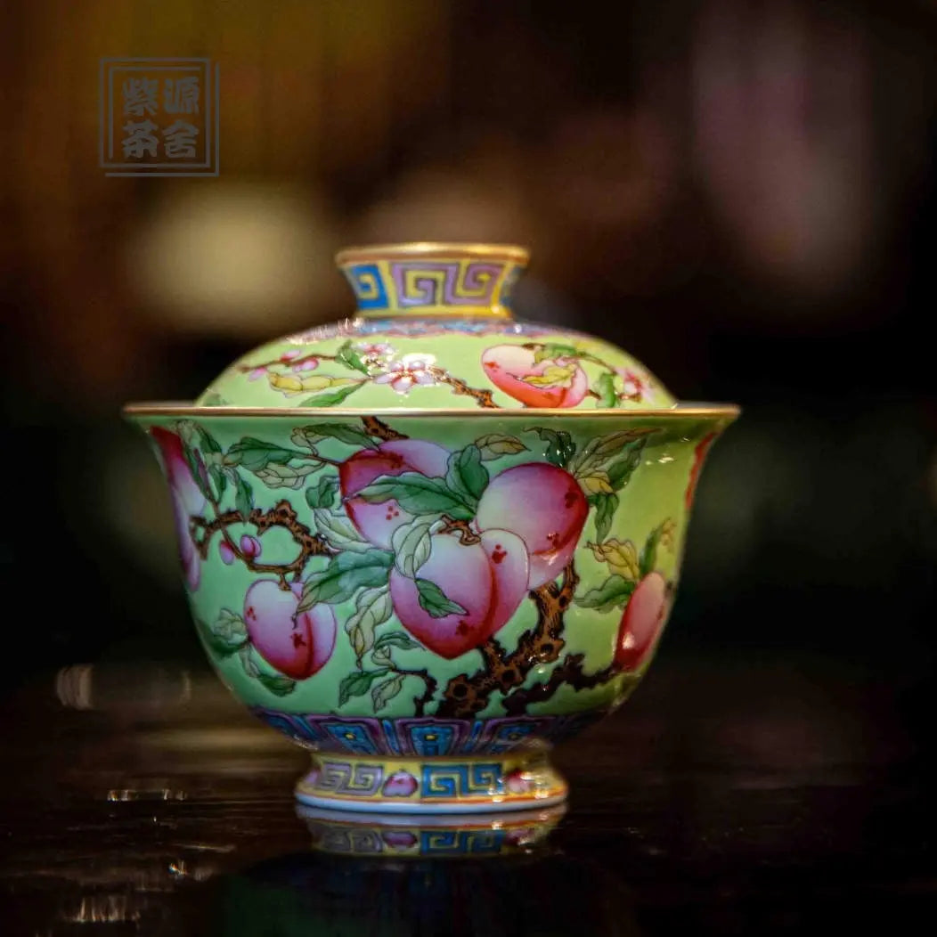 Shou Tao - Jing De Zhen Porcelain Gaiwan zycschina