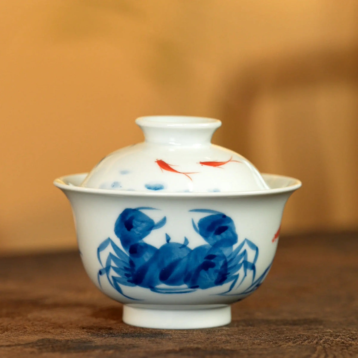 Shou Tao Xie Yi 120cc - Jing De Zhen Porcelain Gaiwan zycschina