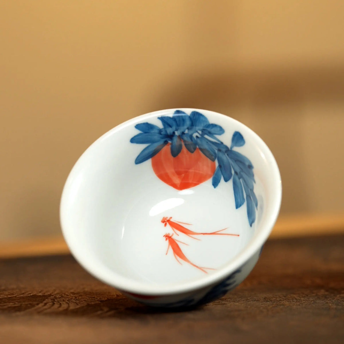 Shou Tao Xie Yi 130cc - Jing De Zhen Porcelain Gaiwan zycschina