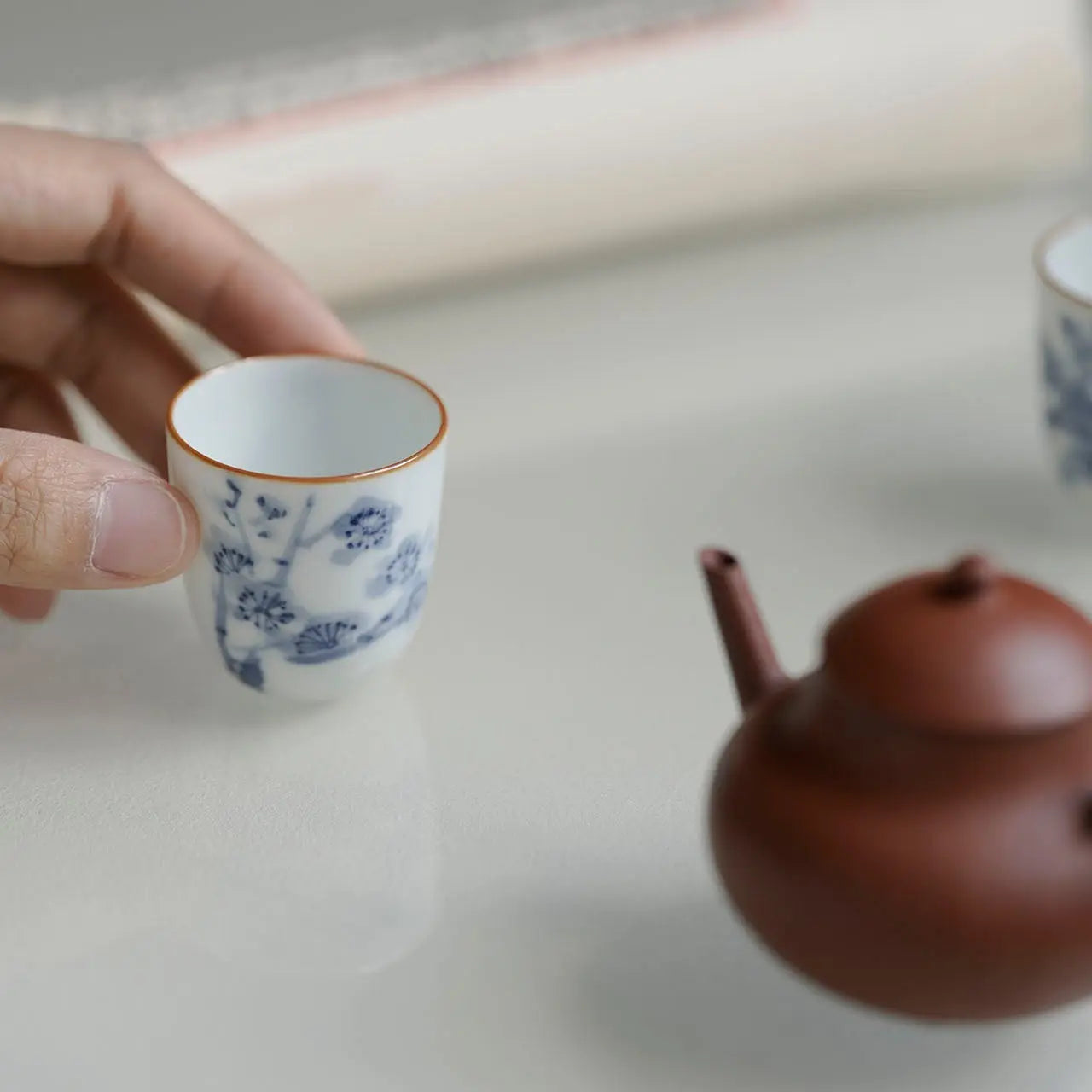 Shu Mei Dan Rui 25cc - Jing De Zhen Porcelain Teacup zycschina