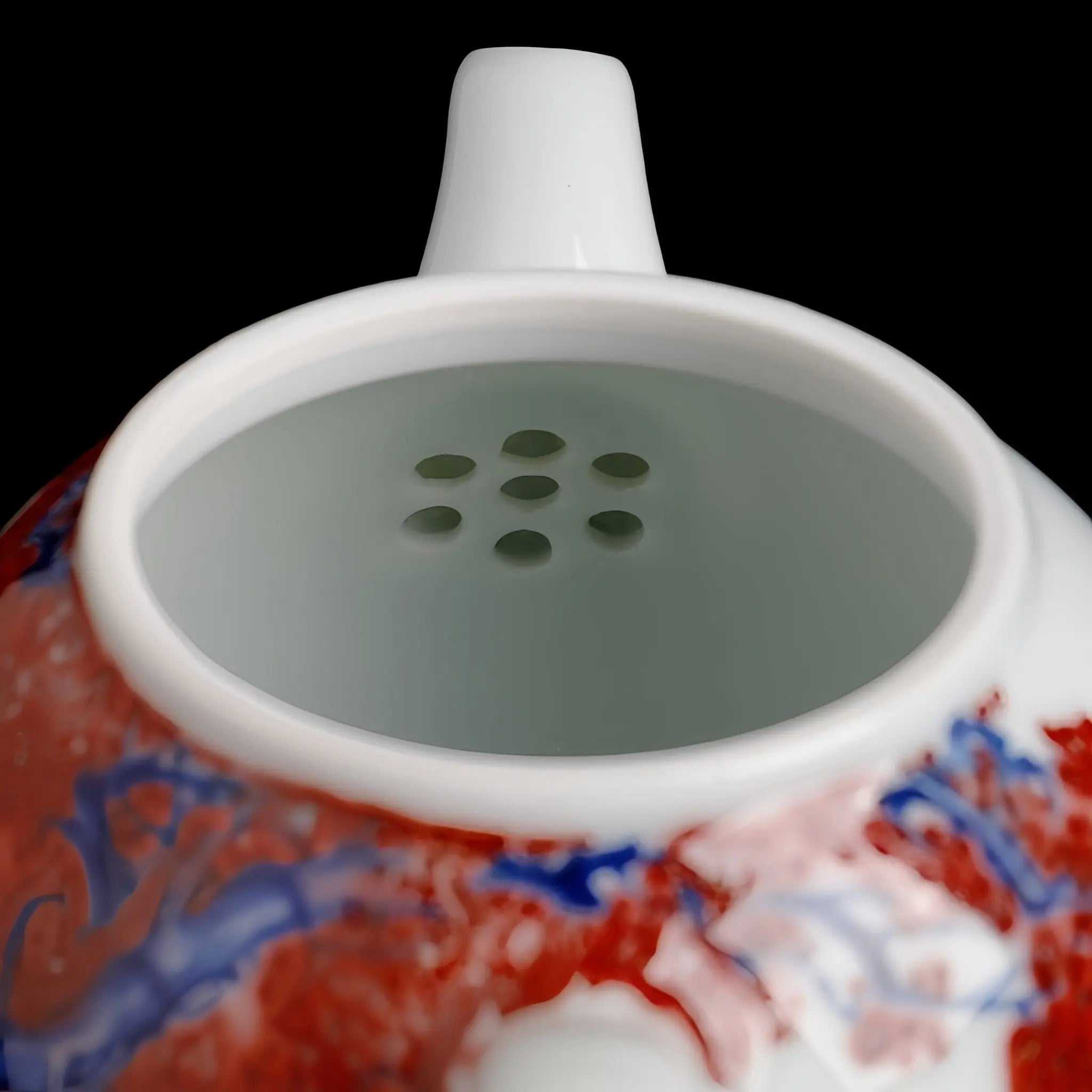 Shuang Qi 140cc - Jing De Zhen Porcelain Teapot zycschina
