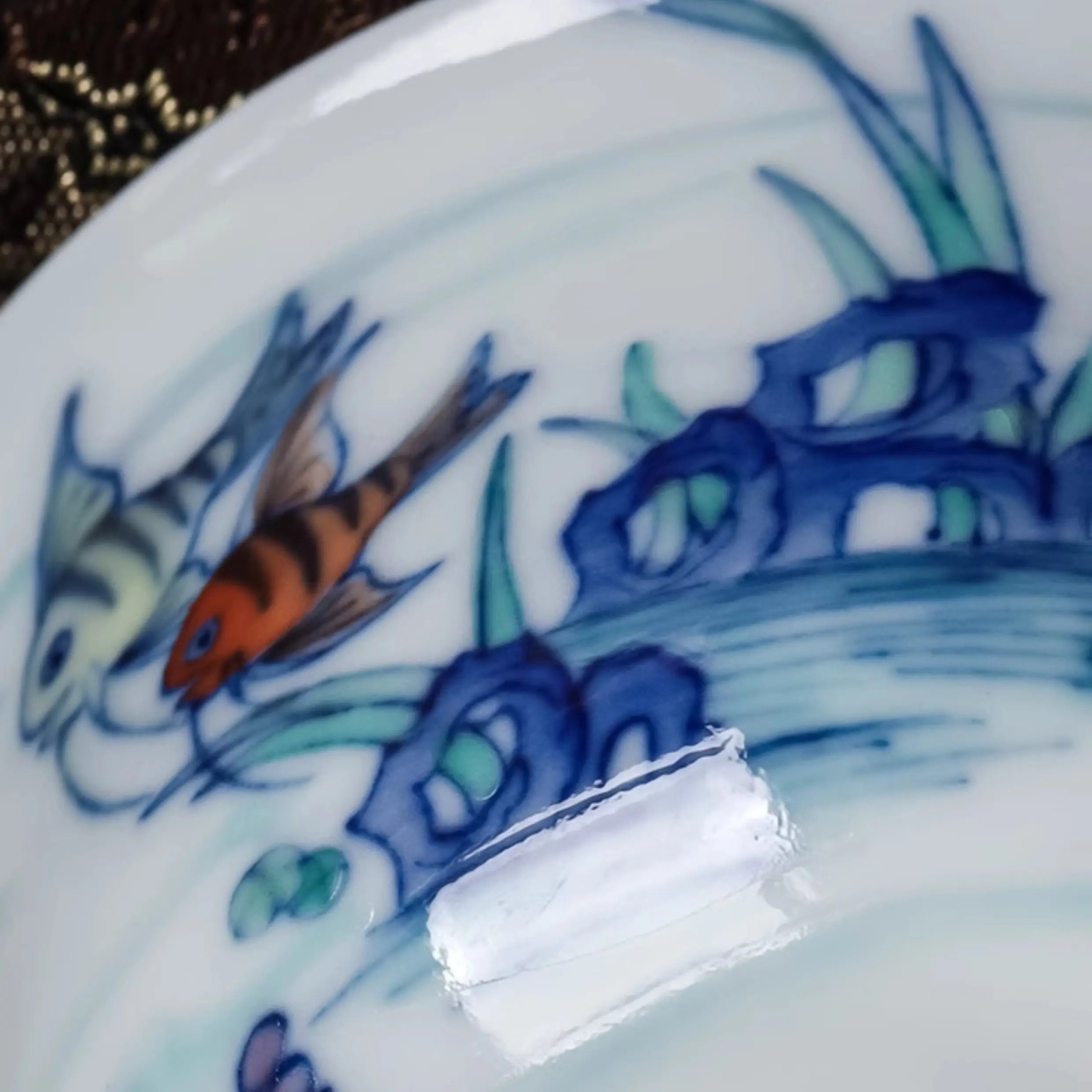 Shui Cao Jin Yu - Jing De Zhen Porcelain Gaiwan zycschina