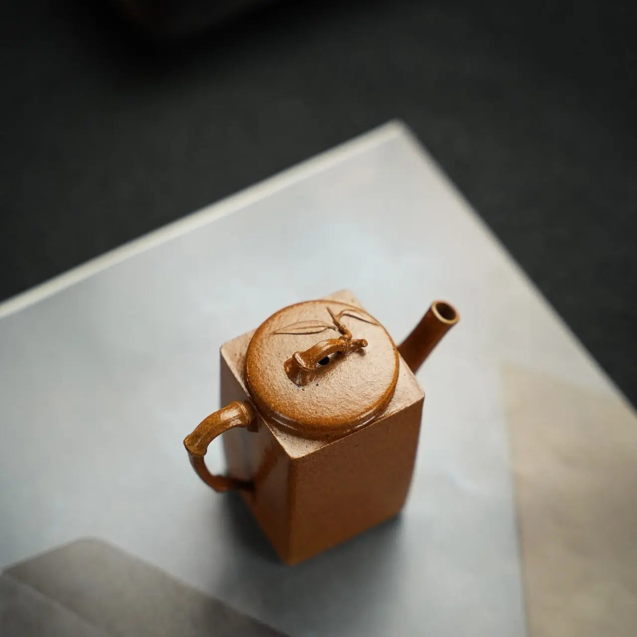 Si Fang Xiao Zhu Jun 100cc - Yixing Handmade Teapot 江苏宜兴