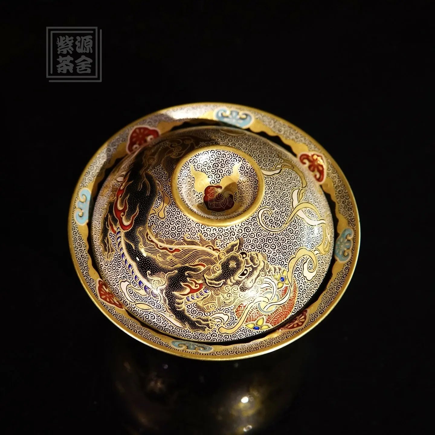 Si Shi Xiu Qiu - Jing De Zhen Porcelain Gaiwan zycschina