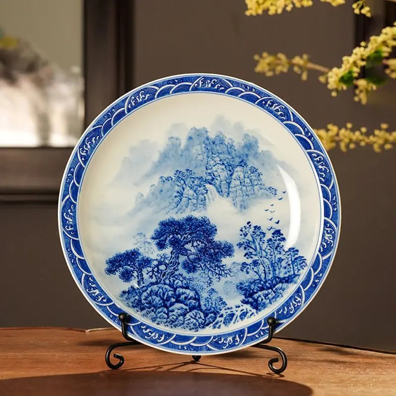 Song Yun Shan Shui 150cc - Jing De Zhen Porcelain Gaiwan zycschina