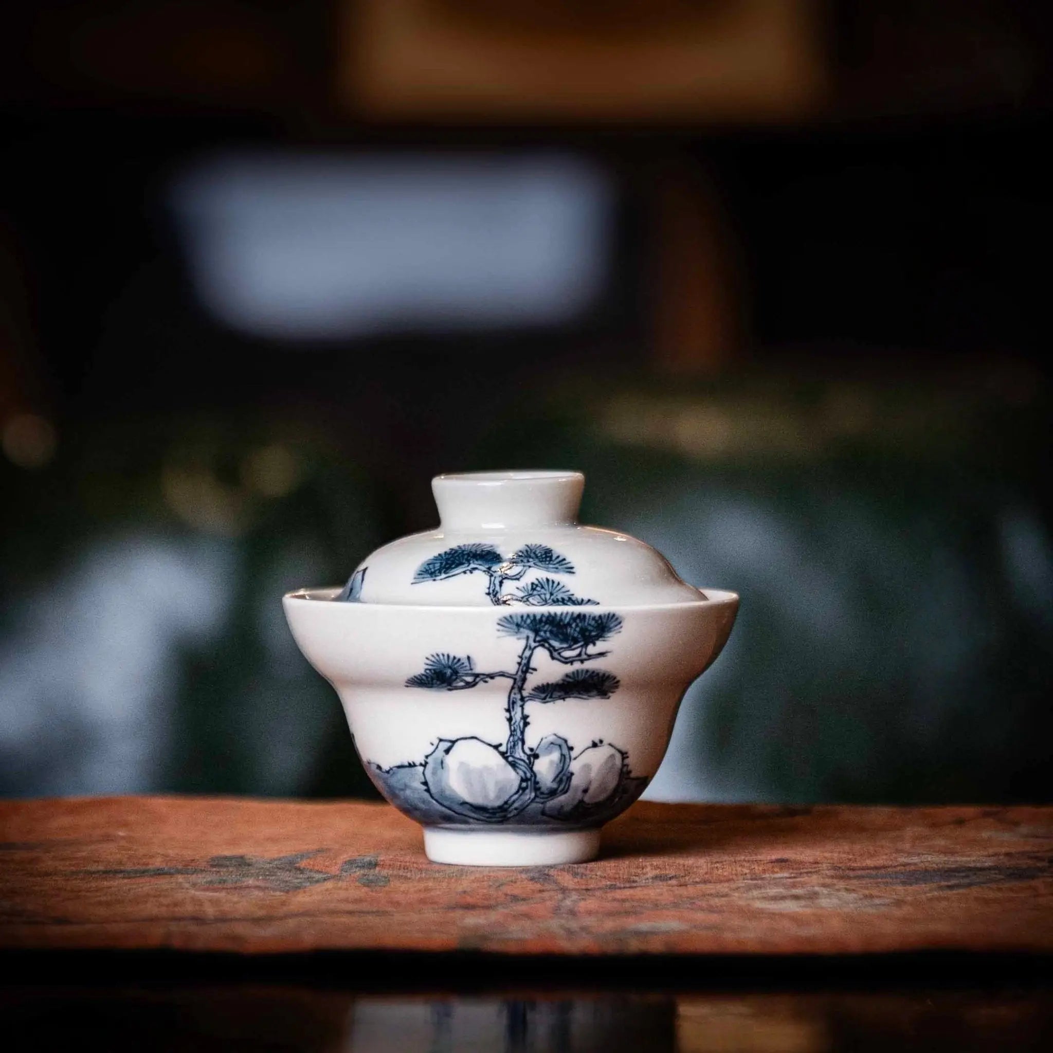 Song Zhen 80cc - Jing De Zhen Porcelain Gaiwan zycschina