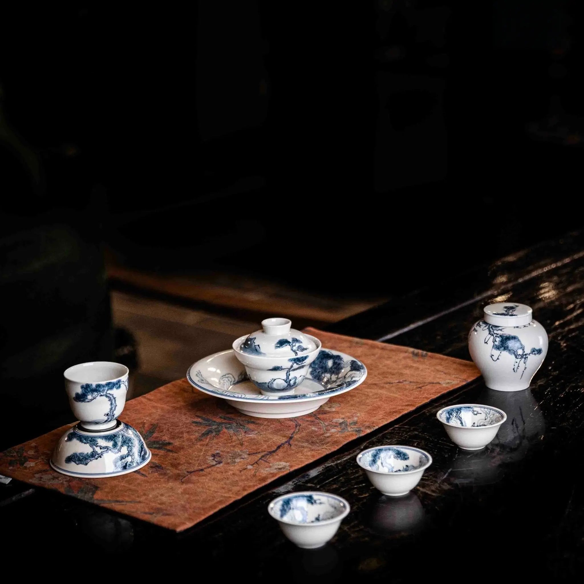 Song Zhen 80cc - Jing De Zhen Porcelain Gaiwan zycschina