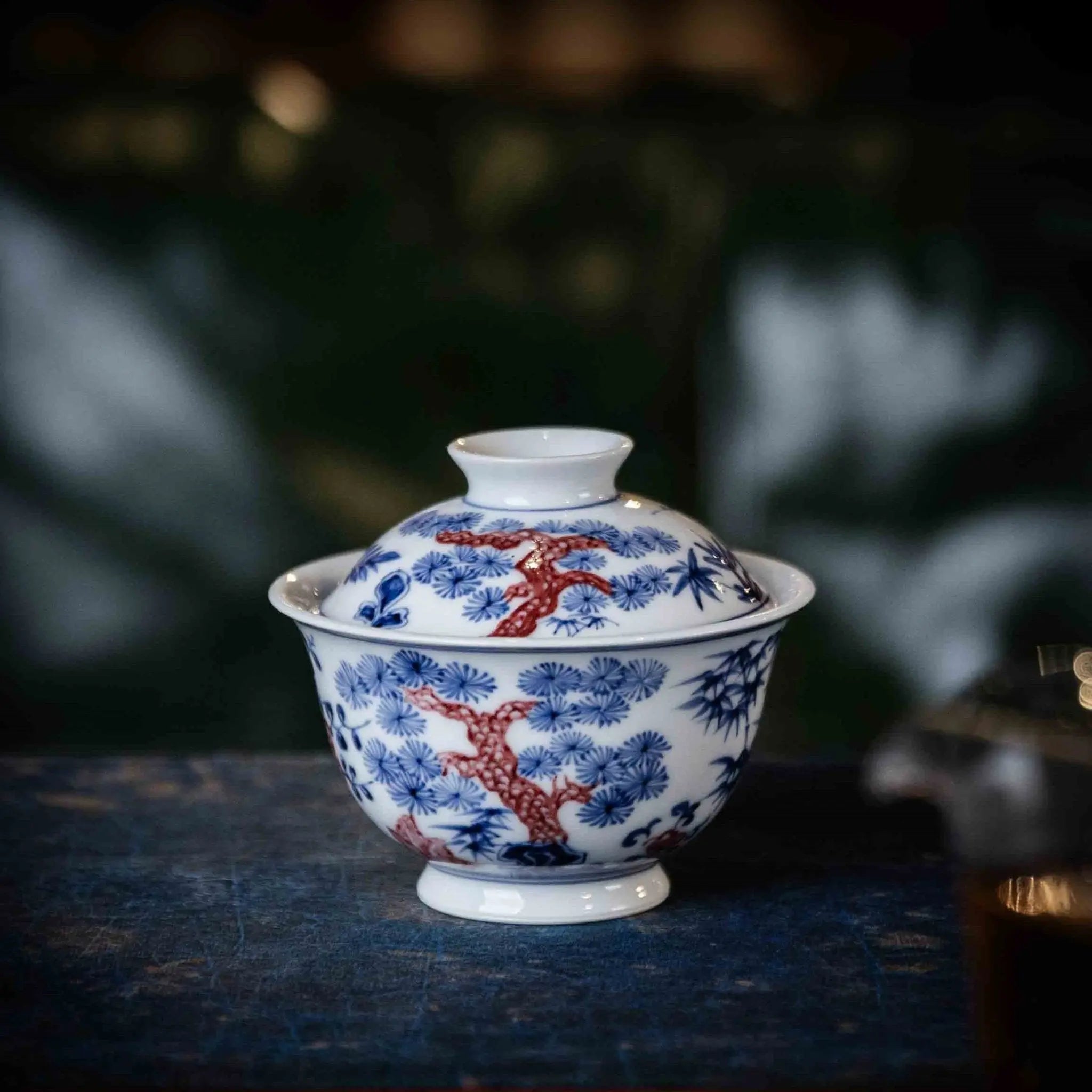 Song Zhu Mei 110cc - Jing De Zhen Porcelain Gaiwan zycschina