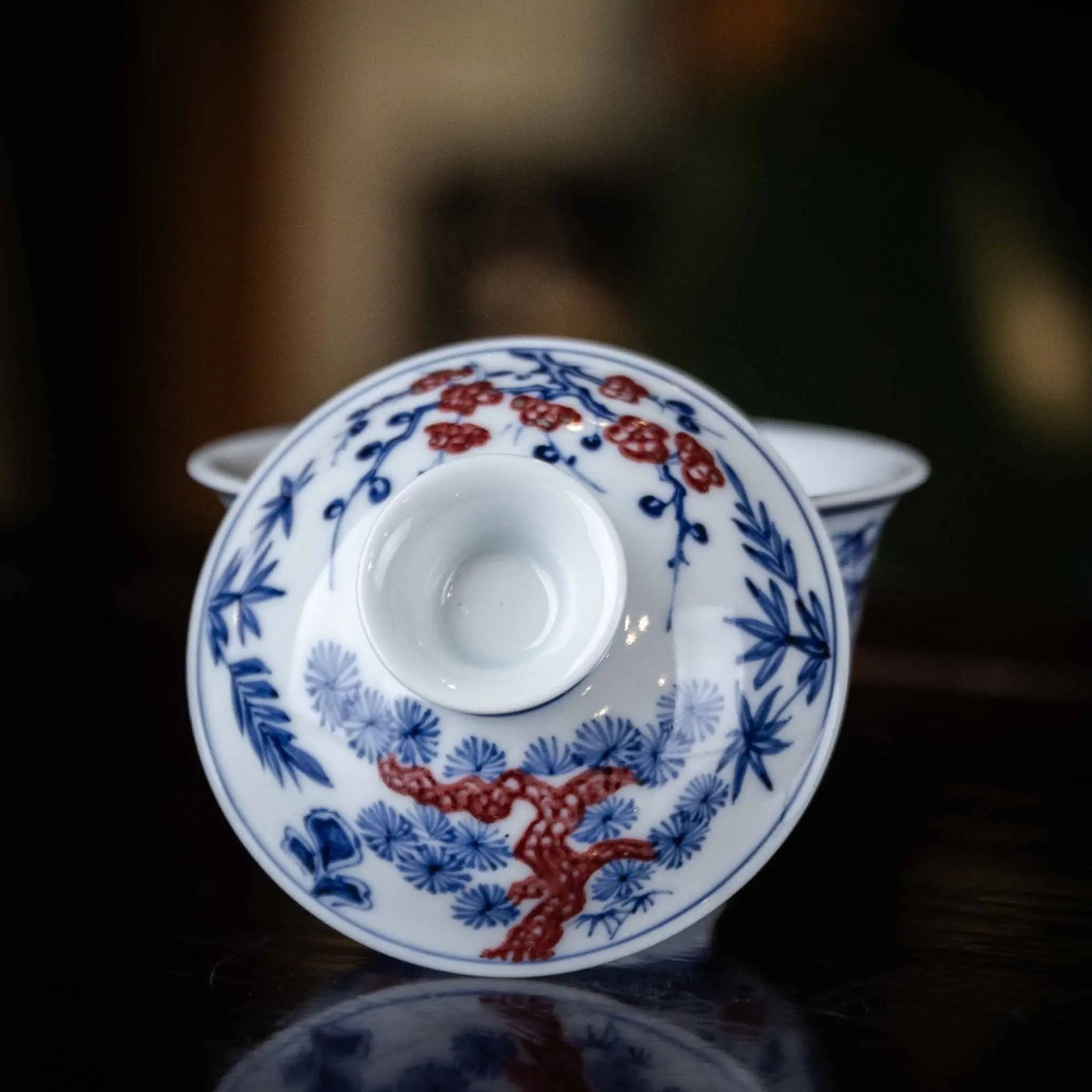 Song Zhu Mei 110cc - Jing De Zhen Porcelain Gaiwan zycschina