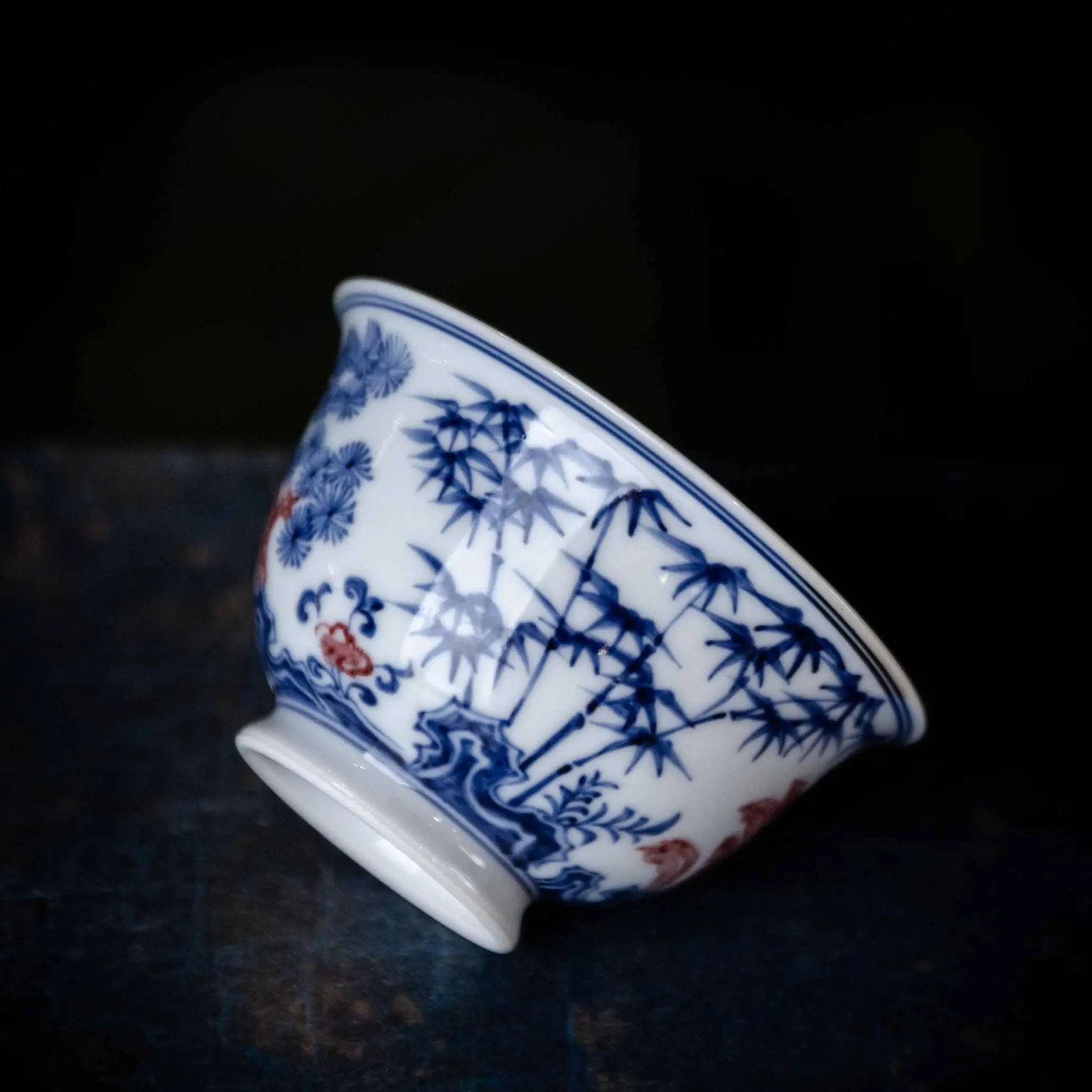 Song Zhu Mei 110cc - Jing De Zhen Porcelain Gaiwan zycschina