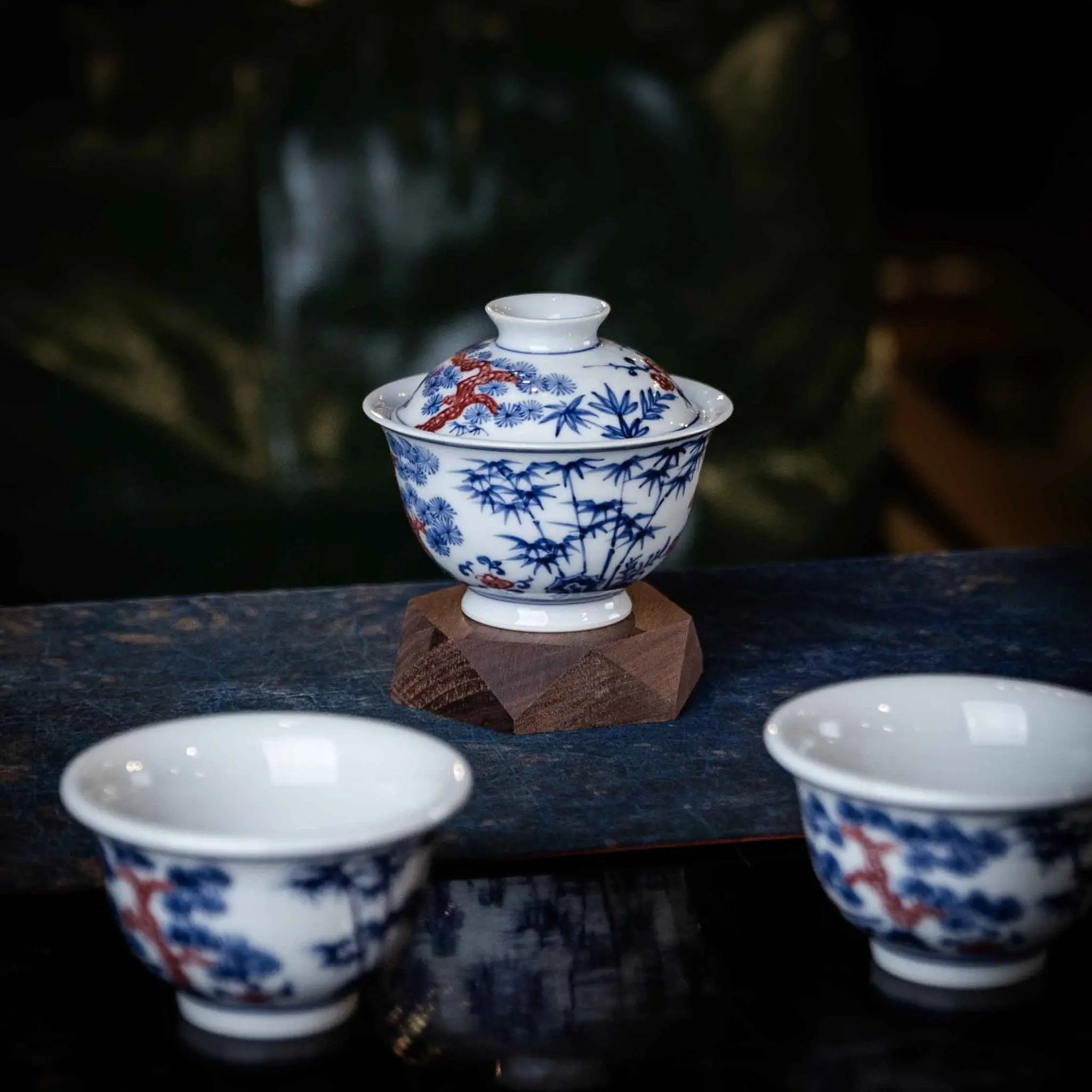 Song Zhu Mei 110cc - Jing De Zhen Porcelain Gaiwan zycschina
