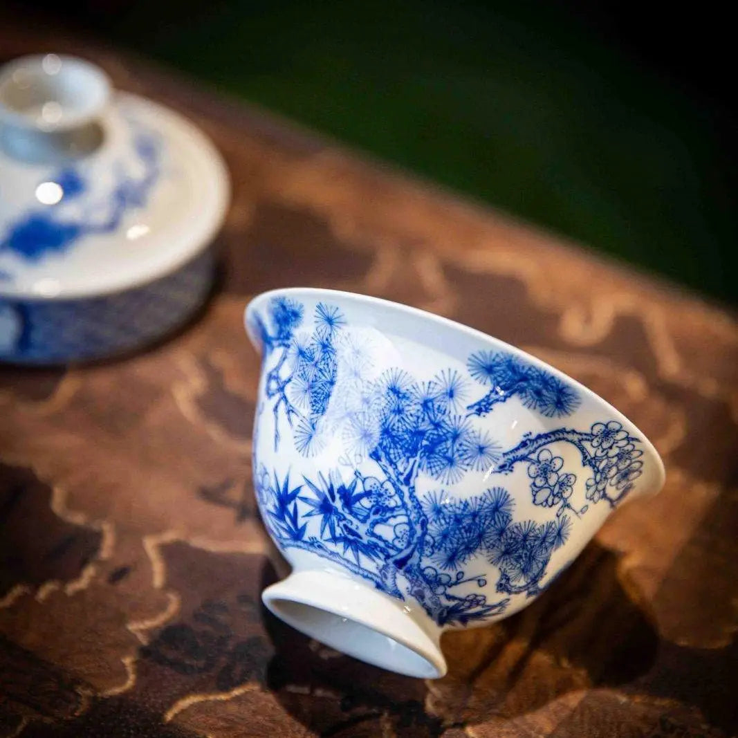 Song Zhu Mei 125cc - Jing De Zhen Porcelain Gaiwan zycschina