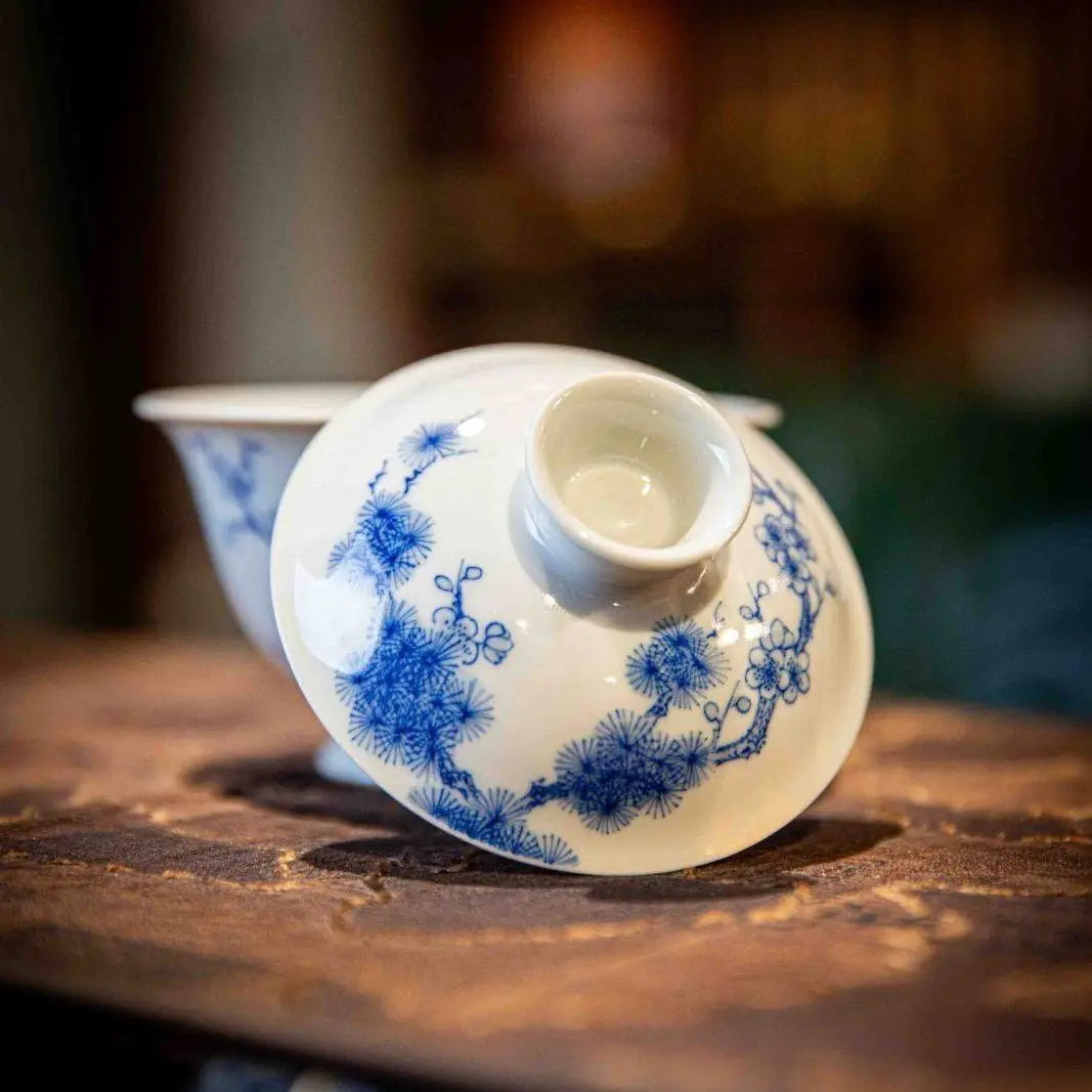 Song Zhu Mei 125cc - Jing De Zhen Porcelain Gaiwan zycschina