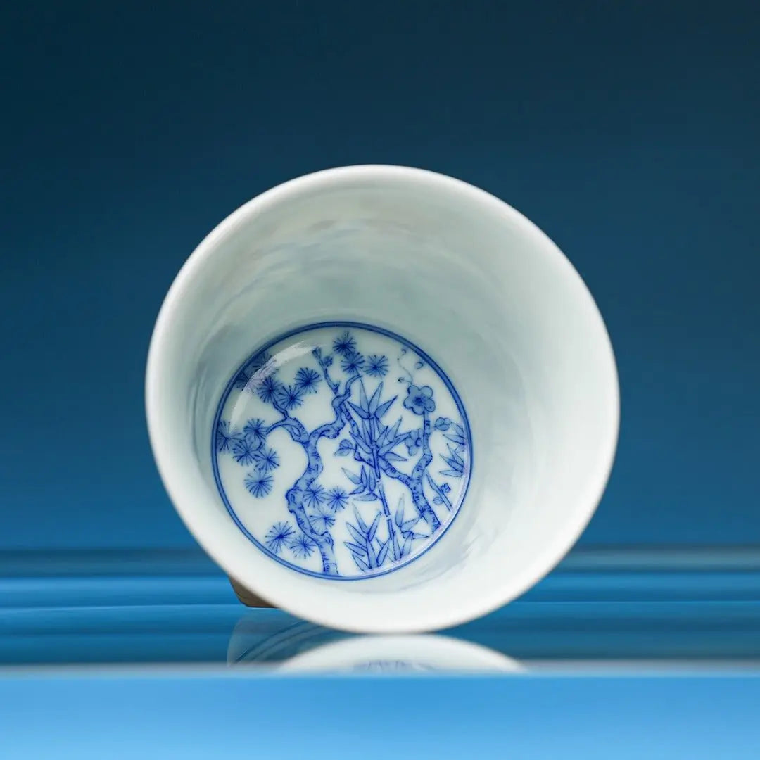 Song Zhu Mei 160cc - Jing De Zhen Porcelain Gaiwan zycschina