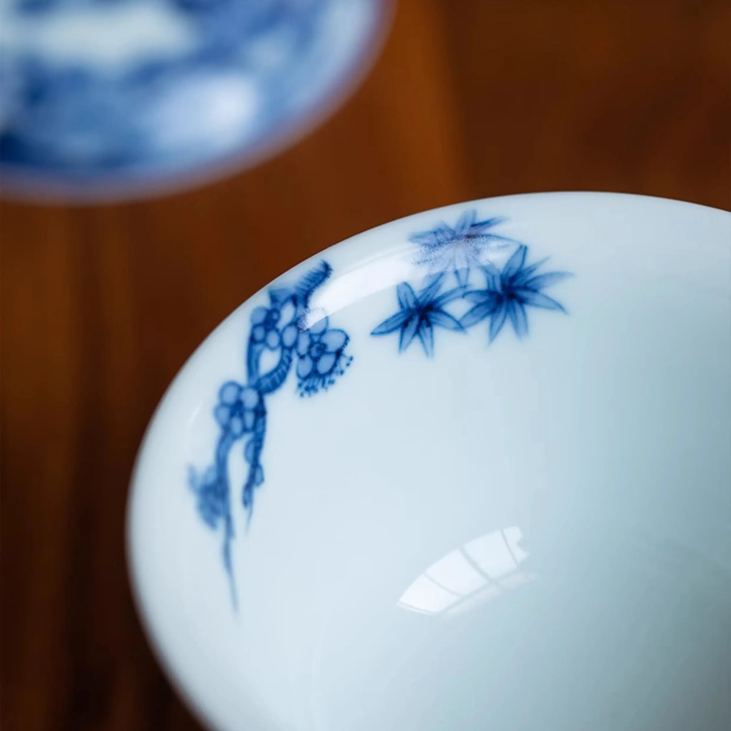 Song Zhu Mei - Jing De Zhen Porcelain Gaiwan zycschina