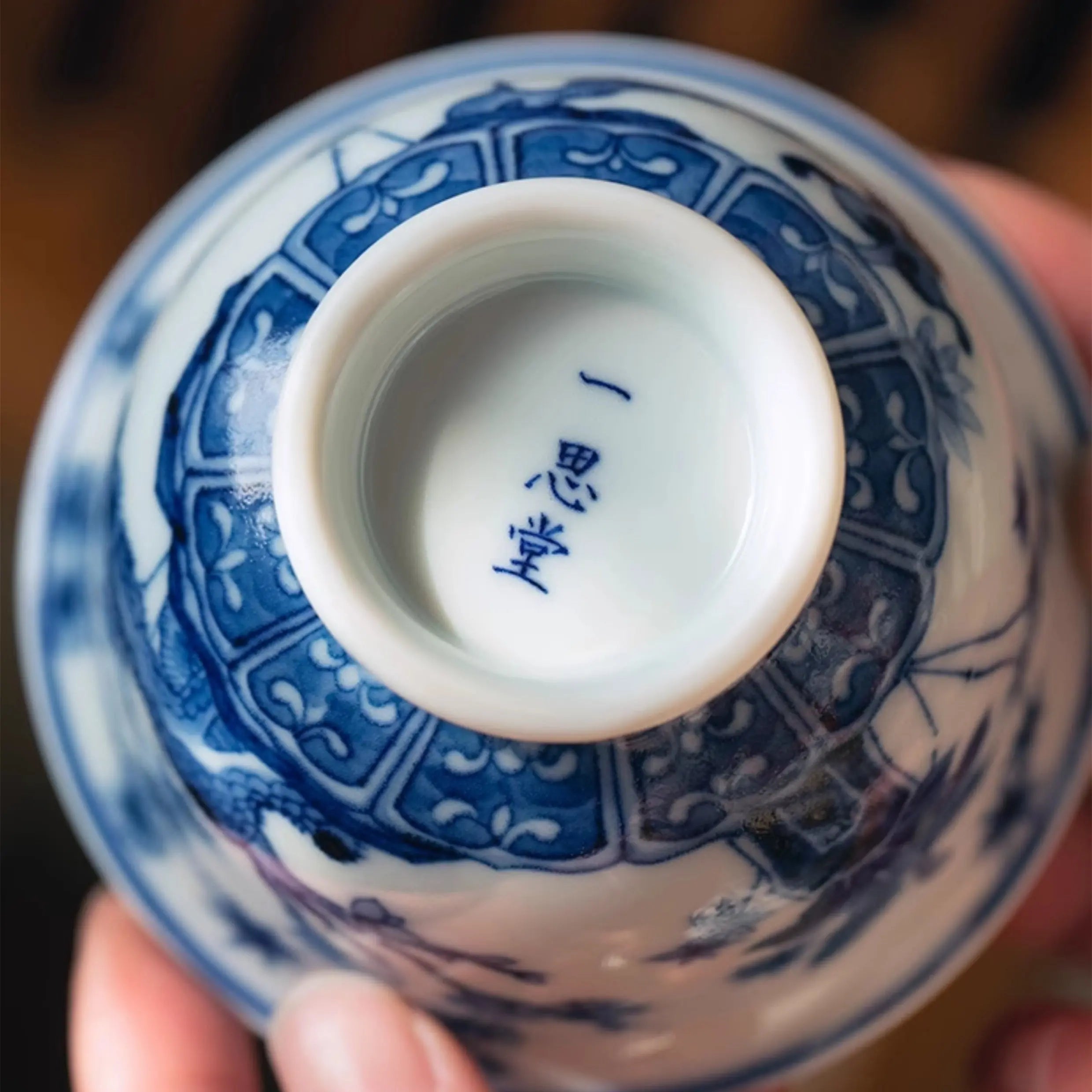 Song Zhu Mei - Jing De Zhen Porcelain Gaiwan zycschina