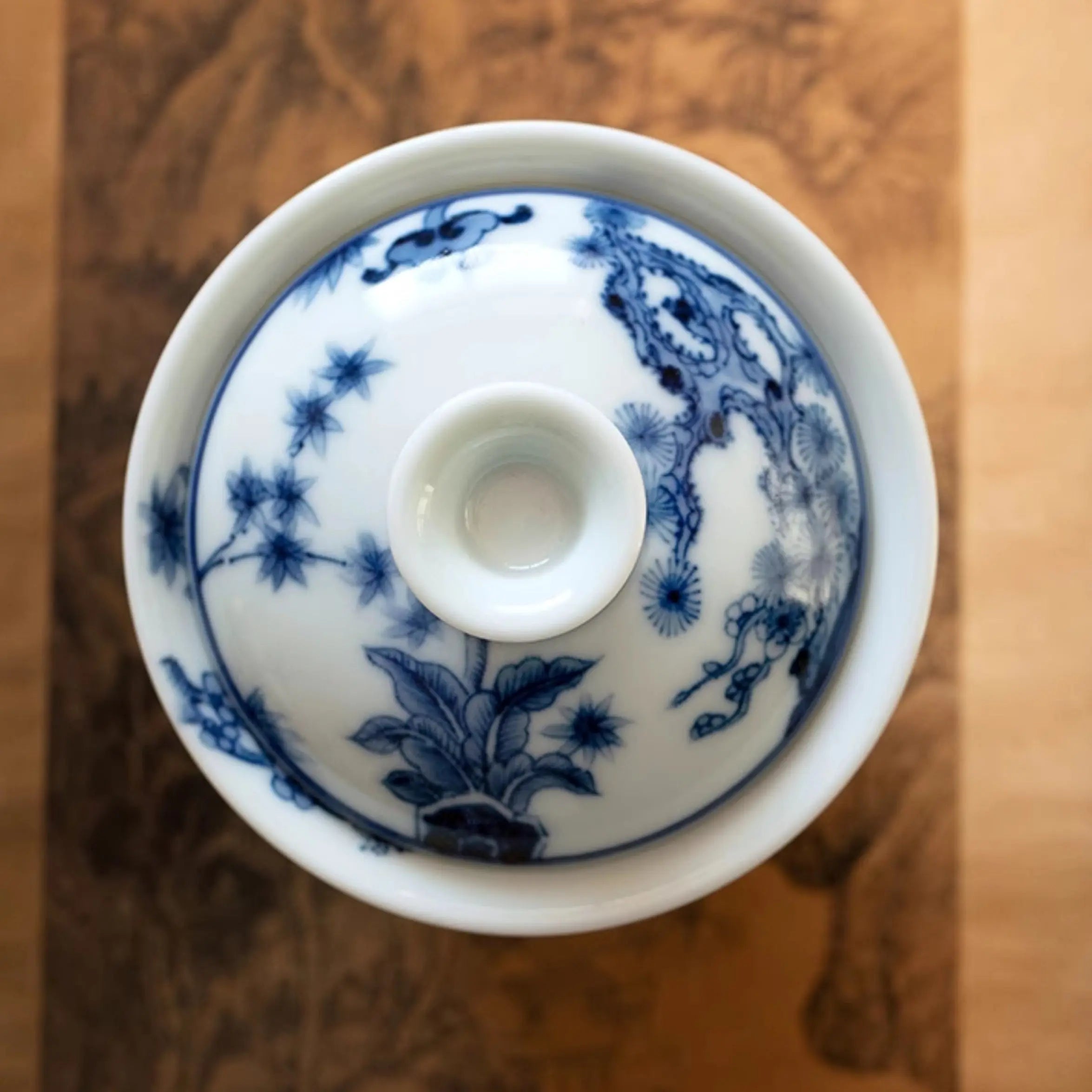 Song Zhu Mei - Jing De Zhen Porcelain Gaiwan zycschina