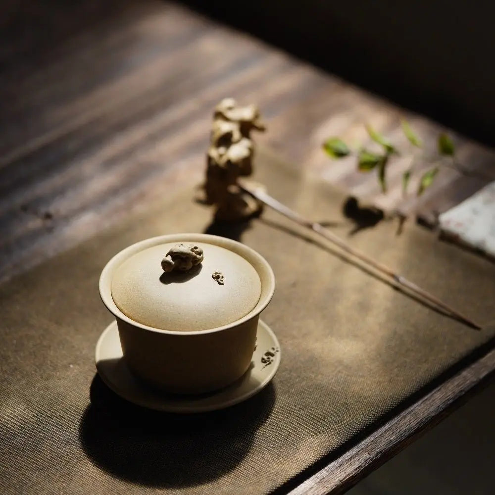 Tai Hu Shi 200cc - Yixing Handmade Gaiwan 江苏宜兴