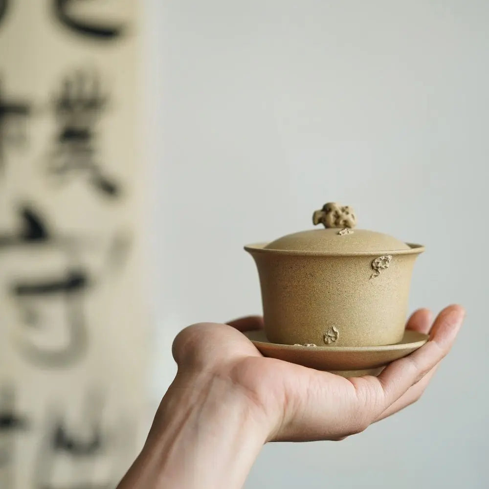 Tai Hu Shi 200cc - Yixing Handmade Gaiwan 江苏宜兴