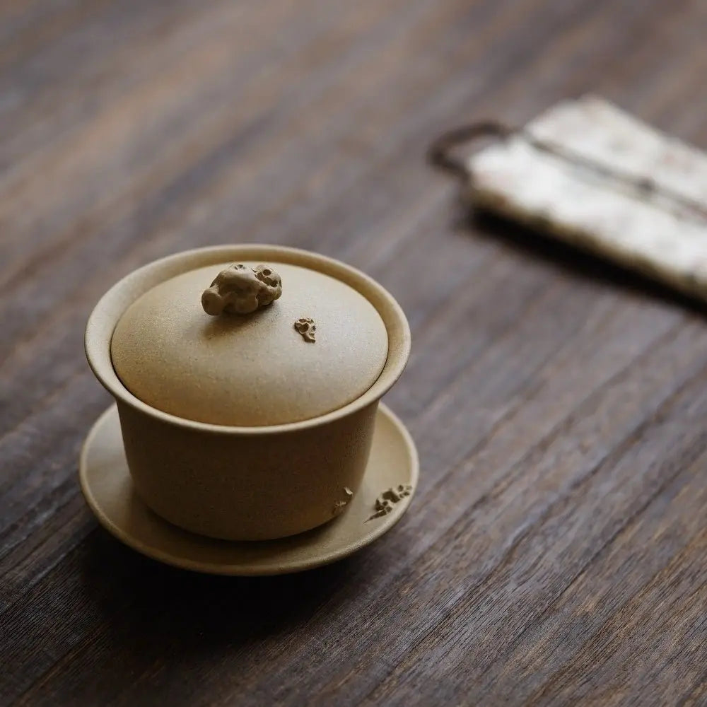 Tai Hu Shi 200cc - Yixing Handmade Gaiwan 江苏宜兴