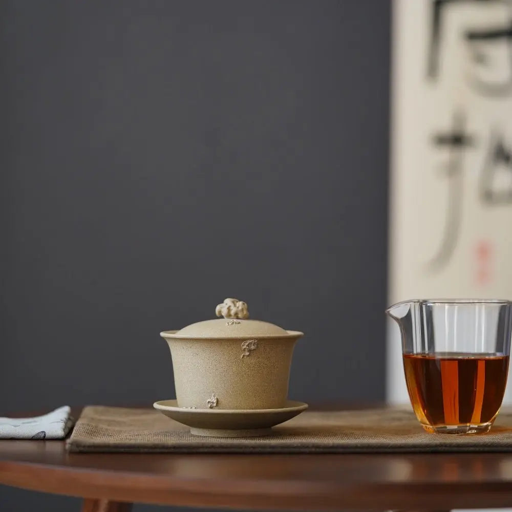 Tai Hu Shi 200cc - Yixing Handmade Gaiwan 江苏宜兴