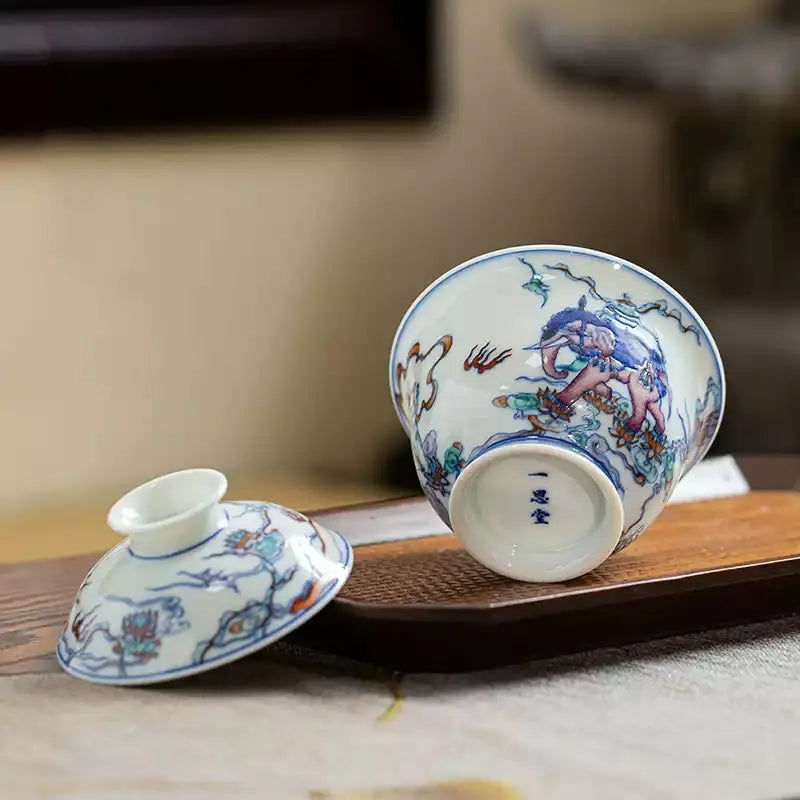 Tai Ping You Xiang - Jing De Zhen Porcelain Gaiwan zycschina