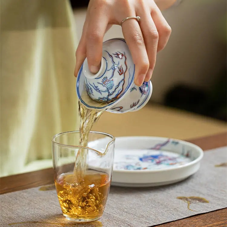 Tai Ping You Xiang - Jing De Zhen Porcelain Gaiwan zycschina