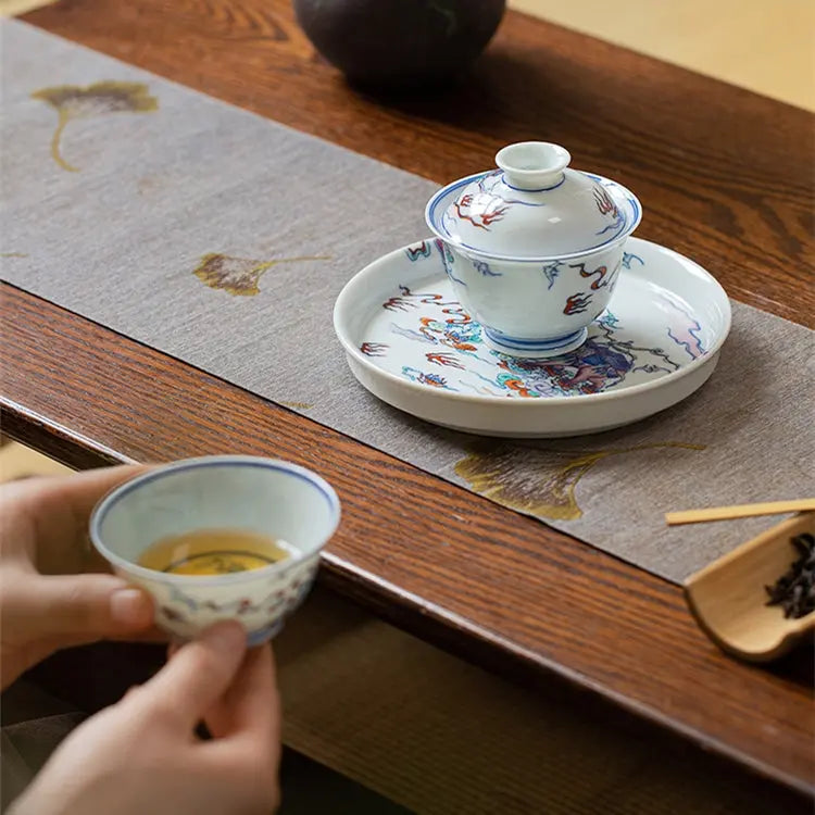 Tai Ping You Xiang - Jing De Zhen Porcelain Gaiwan zycschina