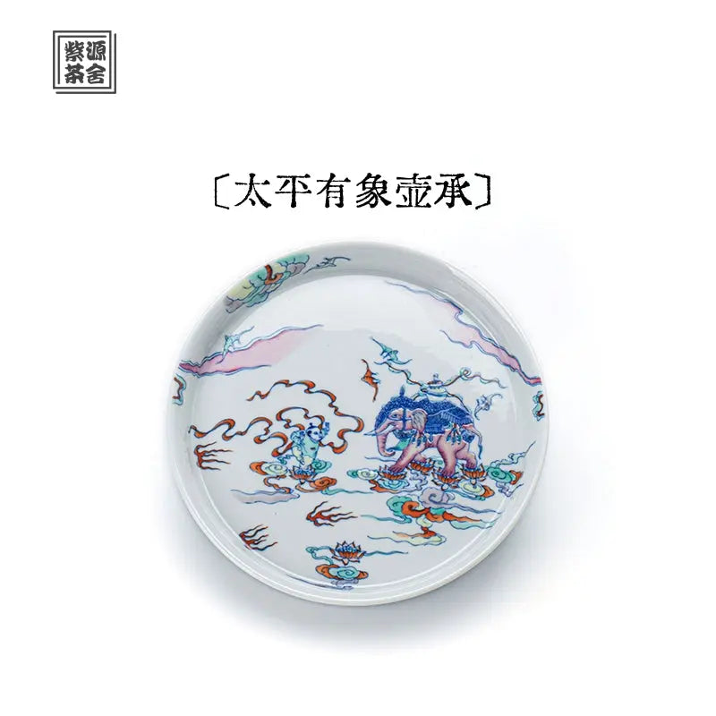 Tai Ping You Xiang - Jing De Zhen Porcelain Gaiwan zycschina
