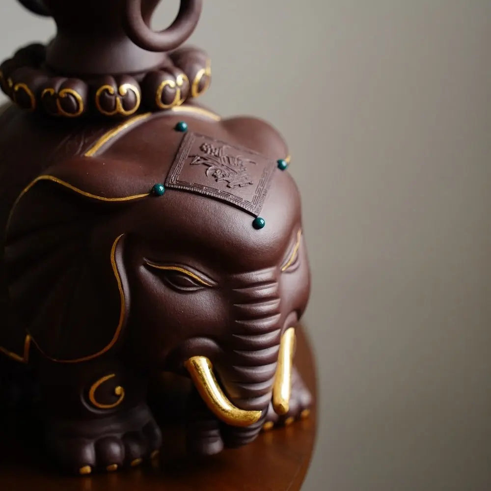 Tai Ping You Xiang - Zisha Sculpture 江苏宜兴