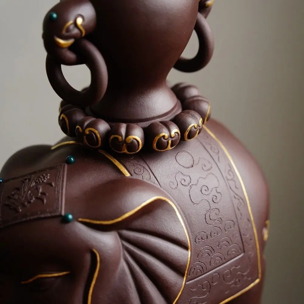 Tai Ping You Xiang - Zisha Sculpture 江苏宜兴