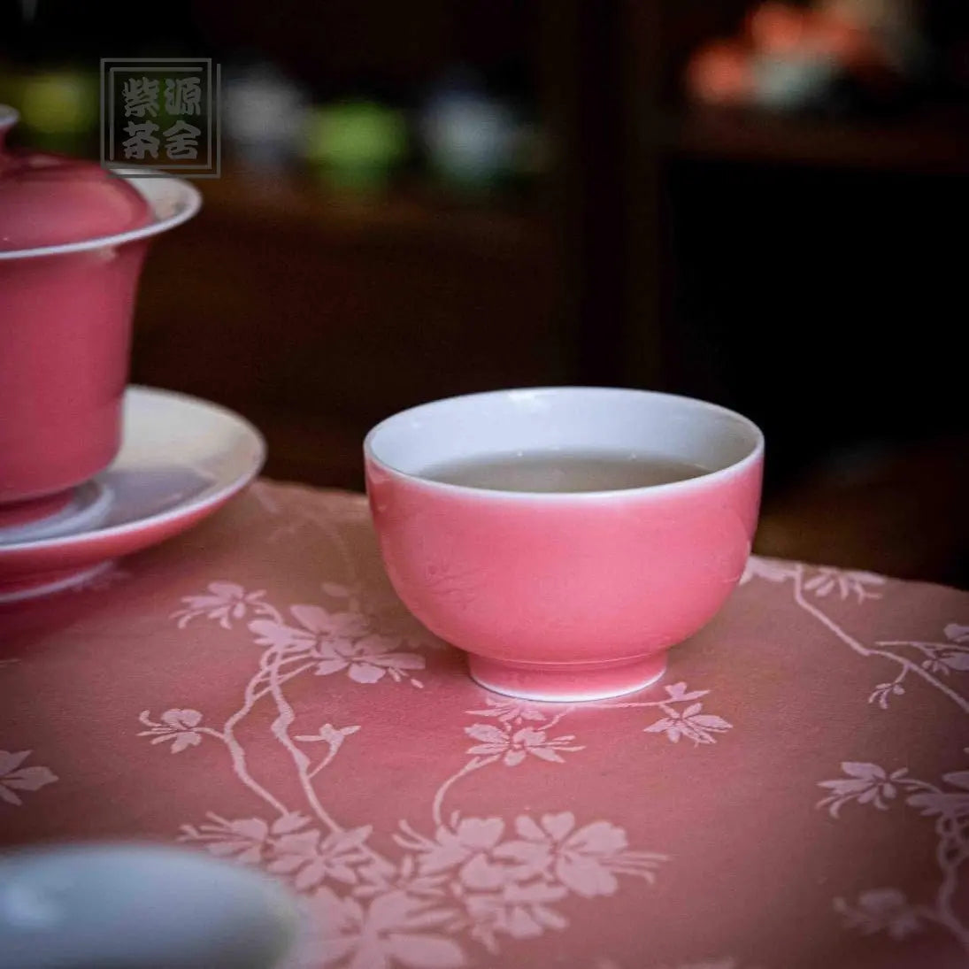 Tao Hong - Jing De Zhen Porcelain Gaiwan zycschina