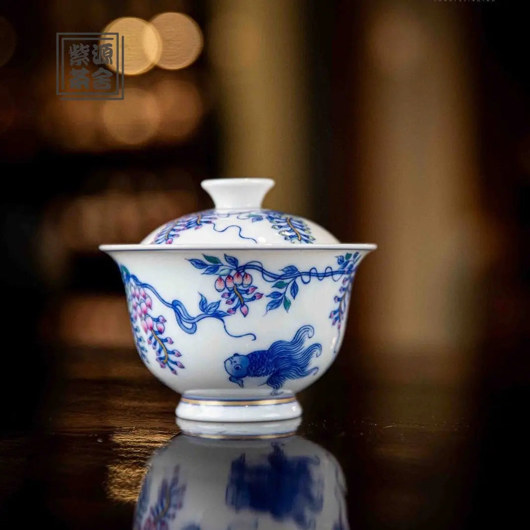 Teng Yu - Jing De Zhen Porcelain Gaiwan zycschina