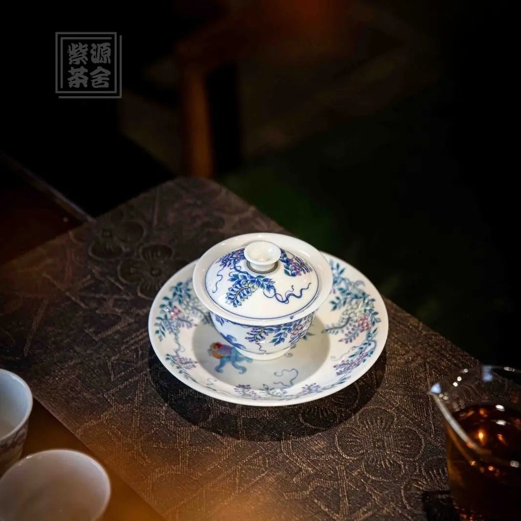 Teng Yu - Jing De Zhen Porcelain Gaiwan zycschina