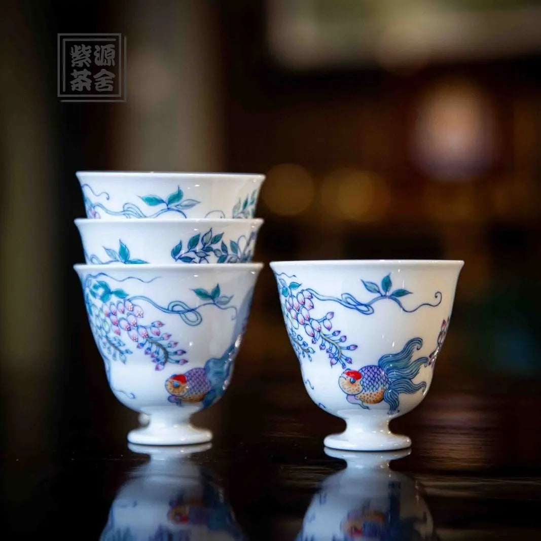 Teng Yu - Jing De Zhen Porcelain Gaiwan zycschina