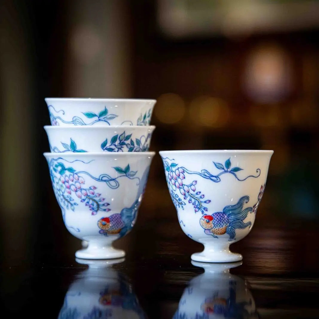 Teng Yu - Jing De Zhen Porcelain Gaiwan zycschina